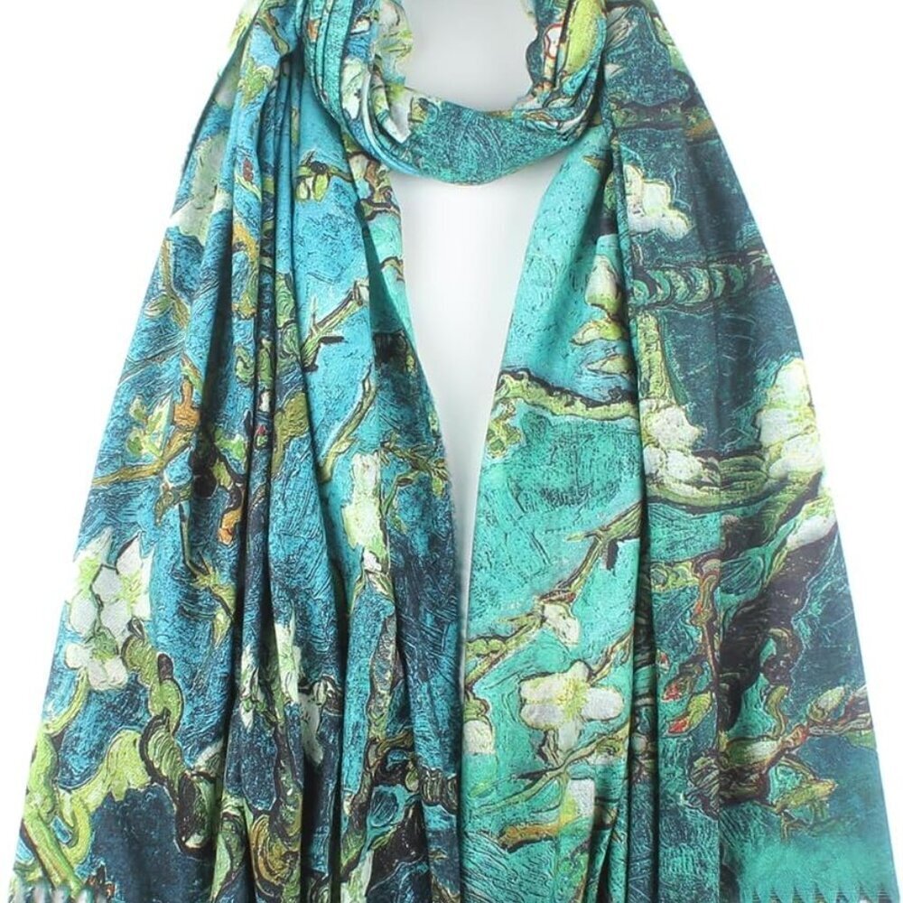 Soft Cashmere Feel Scarf For Women Winter Warm Scarves Large Shawl Wrap Monet Va